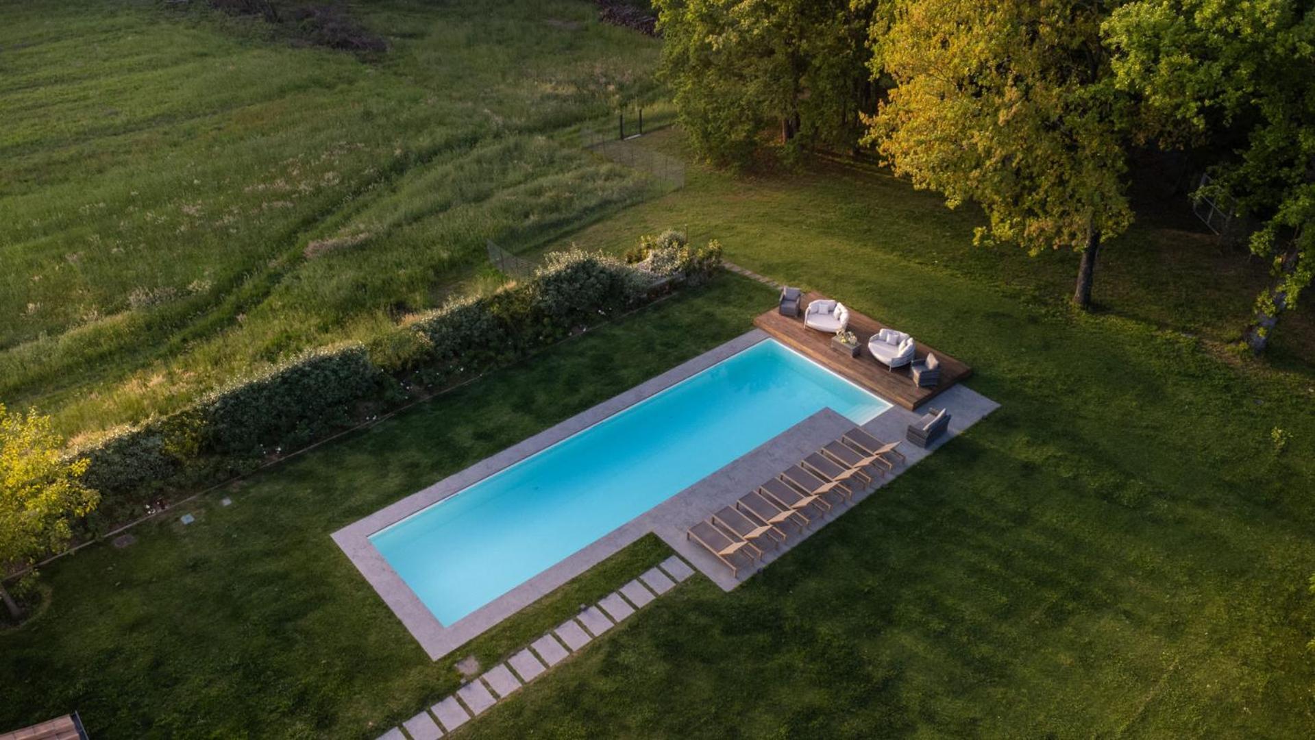 Villa Del Nonno, Luxury Tuscan Farmhouse With Pool Orentano Extérieur photo