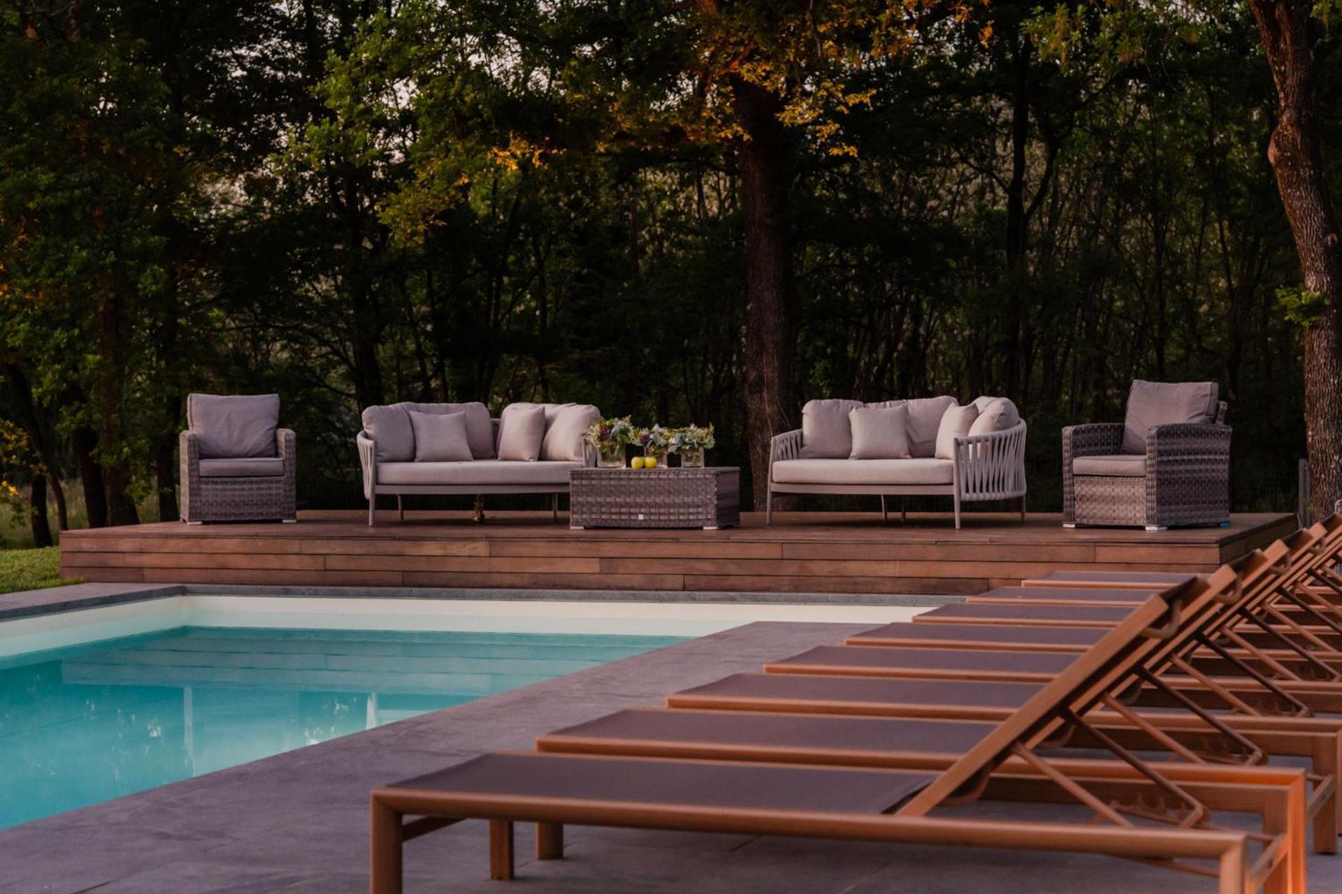 Villa Del Nonno, Luxury Tuscan Farmhouse With Pool Orentano Extérieur photo