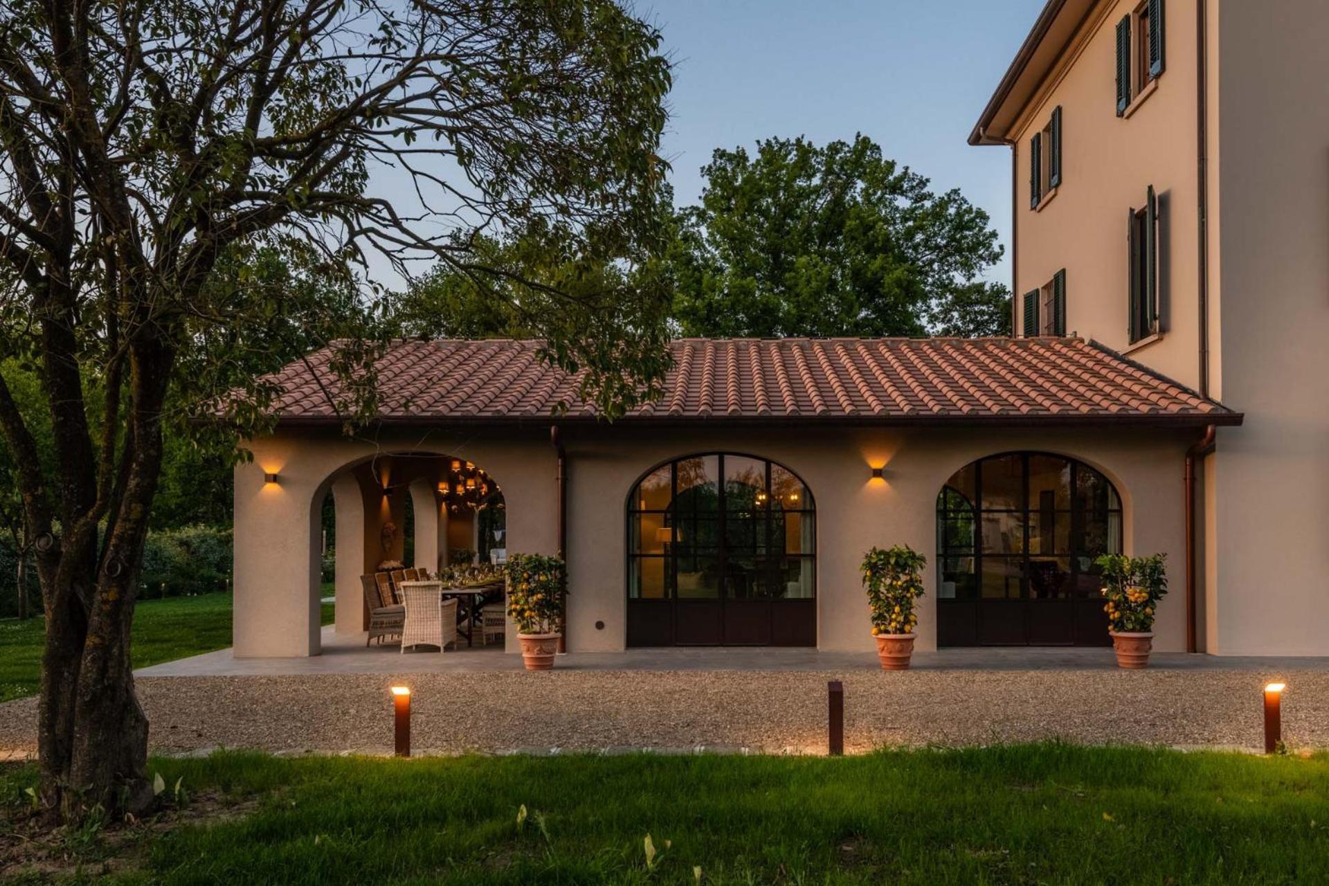 Villa Del Nonno, Luxury Tuscan Farmhouse With Pool Orentano Extérieur photo
